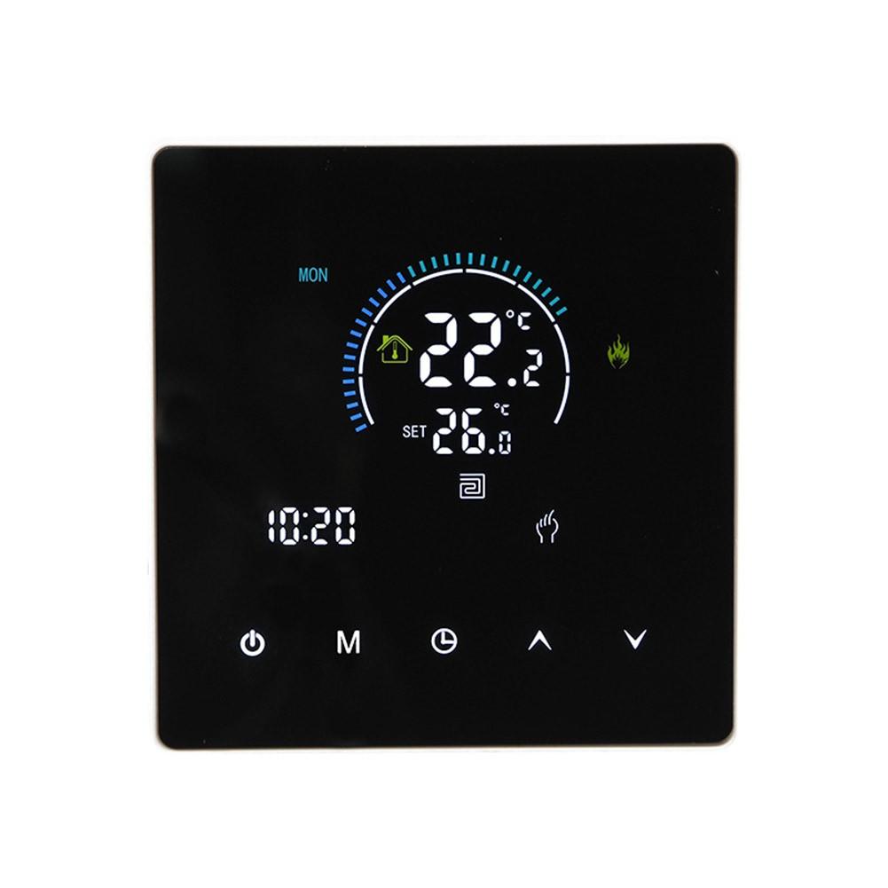 Adjustable Temperature Control Electric Floor Heating Thermostat Black
Adjustable Temperature Control Electric Floor Heating Thermostat Black