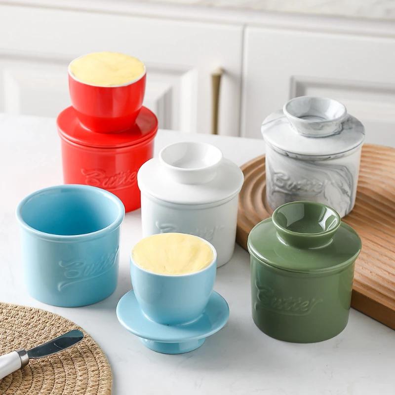 Multi Color Butter Crock with Lid Modern Round Ceramic Butter Holding Plates Butter Keeper Cheese Storage Container белый
Multi Color Butter Crock with Lid Modern Round Ceramic Butter Holding Plates Butter Keeper Cheese Storage Container белый