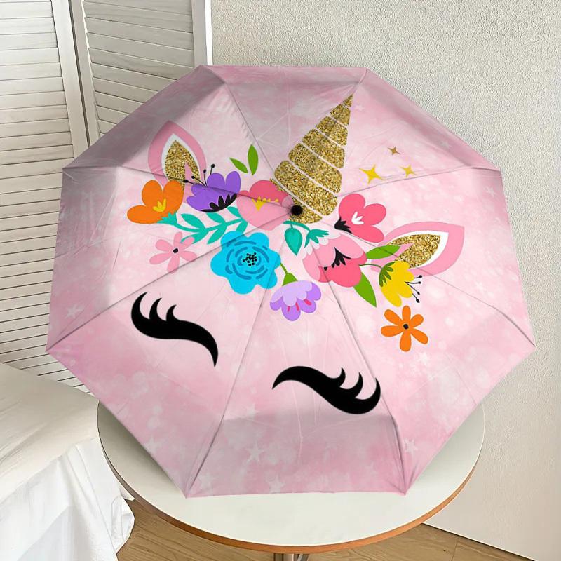 1pc Unicorn Floral Pink Background Umbrella with Plastic Handle,Suitable for All Seasons Home Travel Outdoor UmbrellaDD1499
1pc Unicorn Floral Pink Background Umbrella with Plastic Handle,Suitable for All Seasons Home Travel Outdoor UmbrellaDD1499