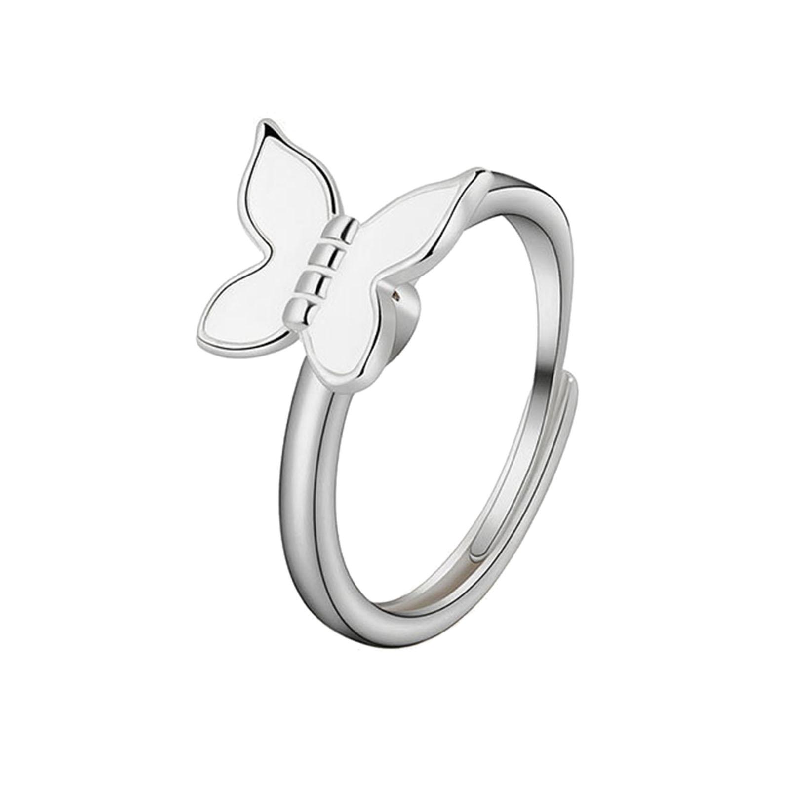 Adjustable for Butterfly Spinner Ring for Women Anti Stress Rings Fashion Party Wedding Gift Stacking Spinning Worry Rin 1
Adjustable for Butterfly Spinner Ring for Women Anti Stress Rings Fashion Party Wedding Gift Stacking Spinning Worry Rin 1