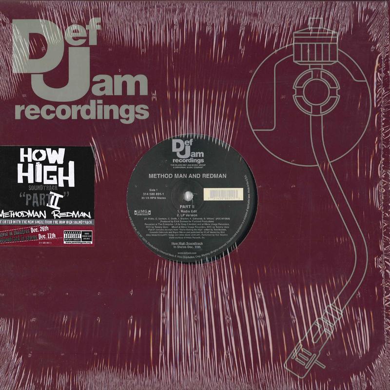 12inch Record METHOD MAN & REDMAN - Part II 3145888911 DEF JAM 2001 US Rap & Hip-Hop/R&B Used
12inch Record METHOD MAN & REDMAN - Part II 3145888911 DEF JAM 2001 US Rap & Hip-Hop/R&B Used