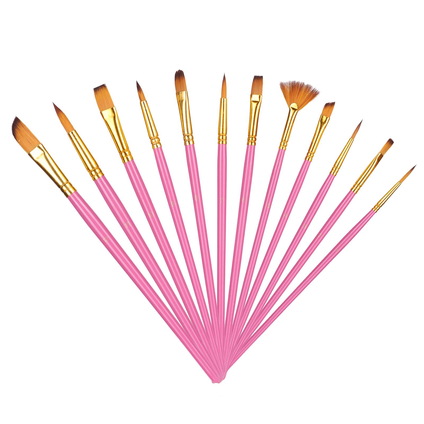 Набор кистей для рисования 12 шт. Нейлоновые кисти для масляной, акриловой, акварельной, гуашевой живописи. Синий розы красного
Набор кистей для рисования 12 шт. Нейлоновые кисти для масляной, акриловой, акварельной, гуашевой живописи. Синий розы красного