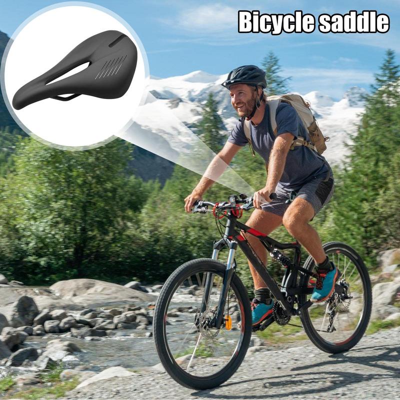 Seat For Bike Padded Mountain Bike Seat Ventilated Cycling Accessories Shock Absorbing Sitting Pad For Daily Commute Outside CHINA
Seat For Bike Padded Mountain Bike Seat Ventilated Cycling Accessories Shock Absorbing Sitting Pad For Daily Commute Outside CHINA