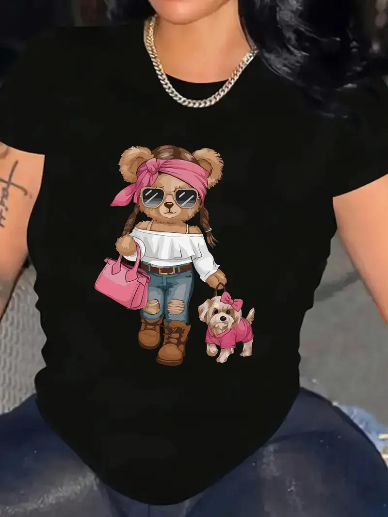 T Shirt Bear Print Tshirt Short Sleeve Crew Neck Casual Top for Harajuku Sleeve Casual Clothing Street Tees Aesthetic Clothes 3XL
T Shirt Bear Print Tshirt Short Sleeve Crew Neck Casual Top for Harajuku Sleeve Casual Clothing Street Tees Aesthetic Clothes 3XL