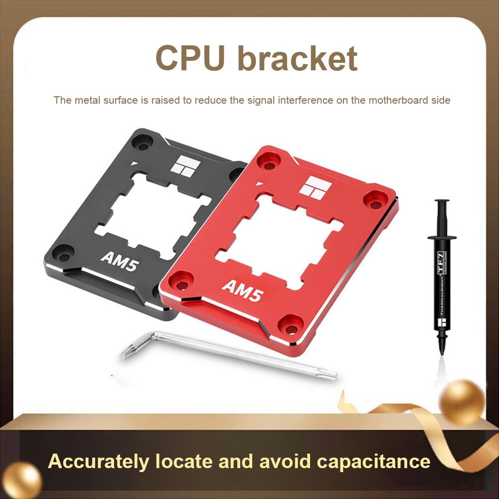 Thermlright AMD-ASF AMD AM5 CPU Corrector Corrector Frame CNC Aluminium Protector For AMD RYZEN 7000 SERIES BCF CPU Fixing Пряжка чорний
Thermlright AMD-ASF AMD AM5 CPU Corrector Corrector Frame CNC Aluminium Protector For AMD RYZEN 7000 SERIES BCF CPU Fixing Пряжка чорний