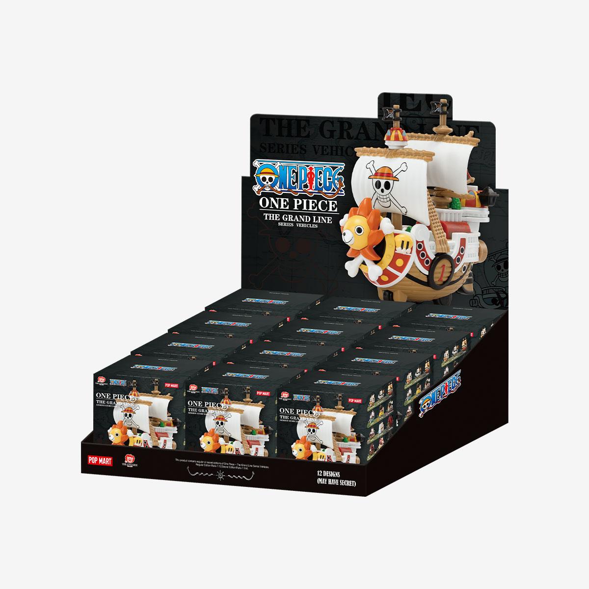 POP MART One Piece - The Grand Line Series Vehicles Blind Box (Single Pack / 12-Piece Set)
POP MART One Piece - The Grand Line Series Vehicles Blind Box (Single Pack / 12-Piece Set)