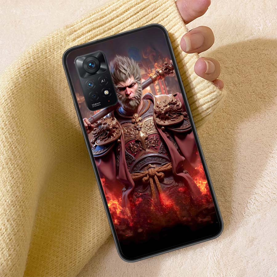 Black Myth Wu Kong Phone Case For Redmi Note 13 14 15 Pro Plus 12 13C 12C 15C 9 10 10C 9T 9C 9A TPU Soft Cover Clear Cell Cases Redmi Note 15 Pro 5G
Black Myth Wu Kong Phone Case For Redmi Note 13 14 15 Pro Plus 12 13C 12C 15C 9 10 10C 9T 9C 9A TPU Soft Cover Clear Cell Cases Redmi Note 15 Pro 5G