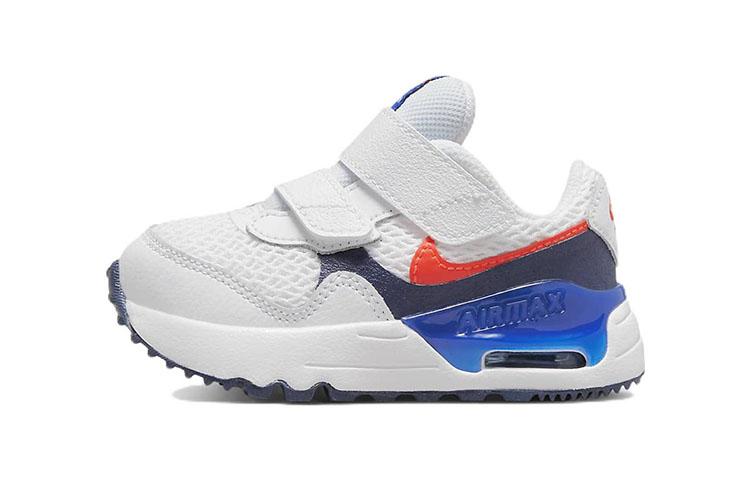 Nike Air Max SYSTM Cushioning, Wear Resistant Low top Toddler Shoes White Blue Infant And Toddler DQ0286-101 25
Nike Air Max SYSTM Cushioning, Wear Resistant Low top Toddler Shoes White Blue Infant And Toddler DQ0286-101 25