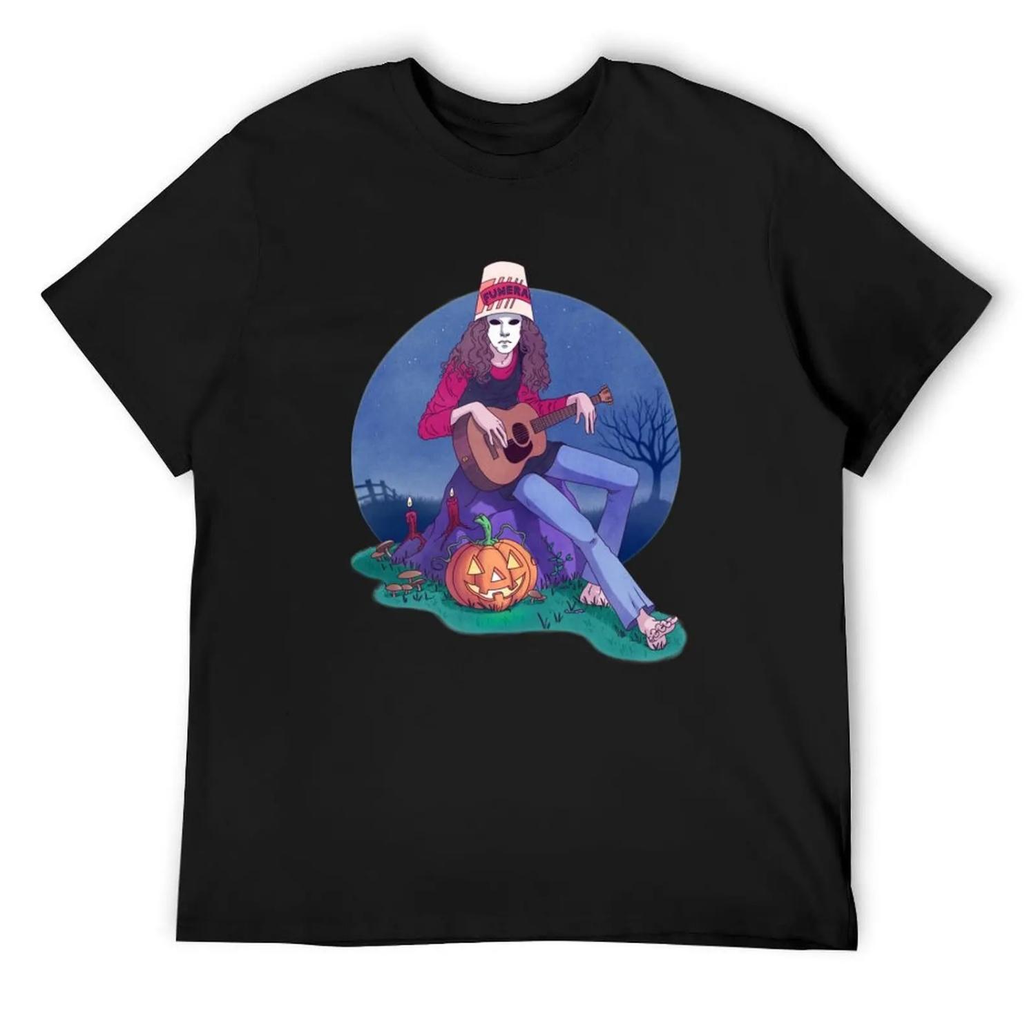 Buckethead Halloween T-Shirt cute clothes oversized graphic tee customizeds mens white t shirts XXXXXL чорний
Buckethead Halloween T-Shirt cute clothes oversized graphic tee customizeds mens white t shirts XXXXXL чорний