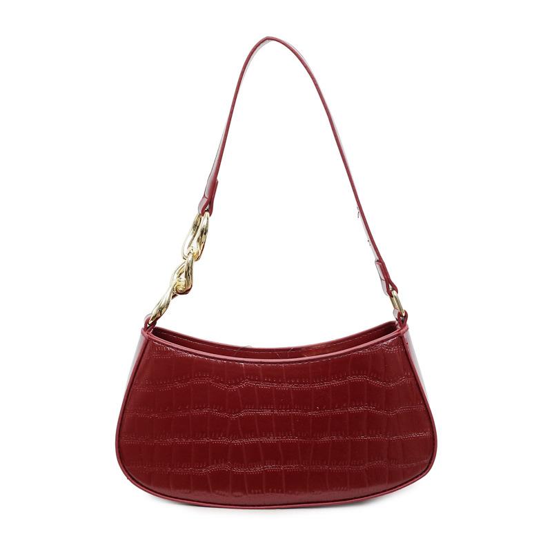 Niche design hand-held baguette bag women s spring new high-end one-shoulder crossbody bag бордовий
Niche design hand-held baguette bag women s spring new high-end one-shoulder crossbody bag бордовий