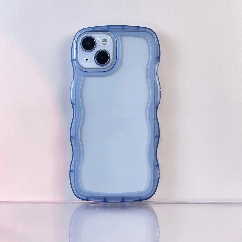 Милый волнистый фигурный прозрачный чехол для телефона iPhone 11, чехол для iPhone 15 Pro 14 13 12 Pro Max XS Max X XR 7 8 Plus SE, мягкий противоударный чехол For iPhone 15 Pro
Милый волнистый фигурный прозрачный чехол для телефона iPhone 11, чехол для iPhone 15 Pro 14 13 12 Pro Max XS Max X XR 7 8 Plus SE, мягкий противоударный чехол For iPhone 15 Pro