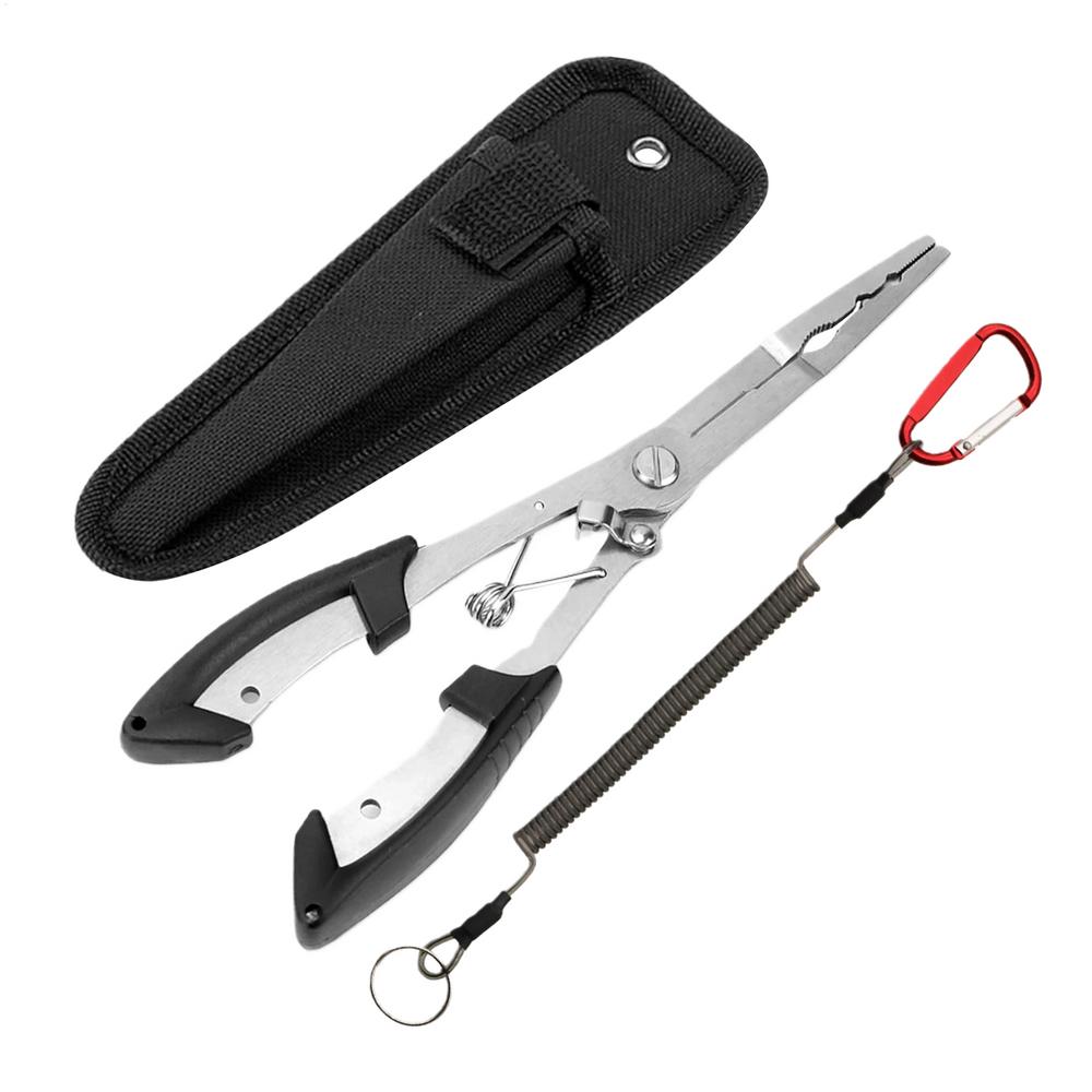 Fishing Pliers Hook Remover Rust-Resistant Lightweight 8.4 Inch Fishing Pliers With Safety Lock For Saltwater Freshwater Boat чёрный
Fishing Pliers Hook Remover Rust-Resistant Lightweight 8.4 Inch Fishing Pliers With Safety Lock For Saltwater Freshwater Boat чёрный