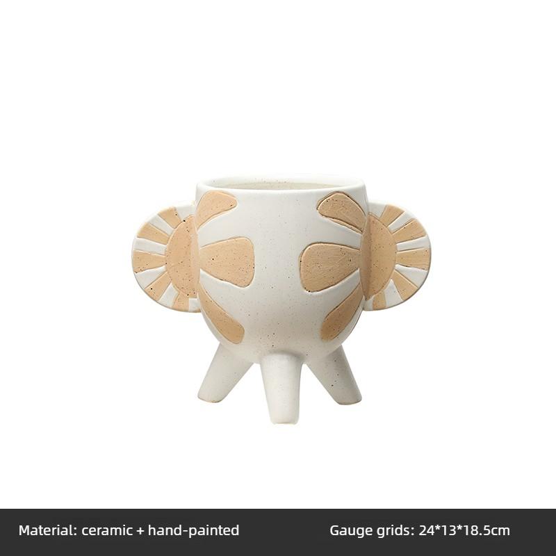 Creative Ceramic Vase Modern Design Flower Bottle Balcony Tabletop Decoration Vases Simple Living Room Decoration Ornament
Creative Ceramic Vase Modern Design Flower Bottle Balcony Tabletop Decoration Vases Simple Living Room Decoration Ornament
