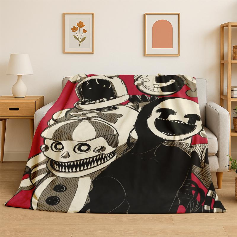 Classic F-FNAF Horror Game Freddy Flannel Blanket Soft Warm Throw Blanket for Bedroom Living Room Bed Travel Camping Picnic 75x90cm
Classic F-FNAF Horror Game Freddy Flannel Blanket Soft Warm Throw Blanket for Bedroom Living Room Bed Travel Camping Picnic 75x90cm