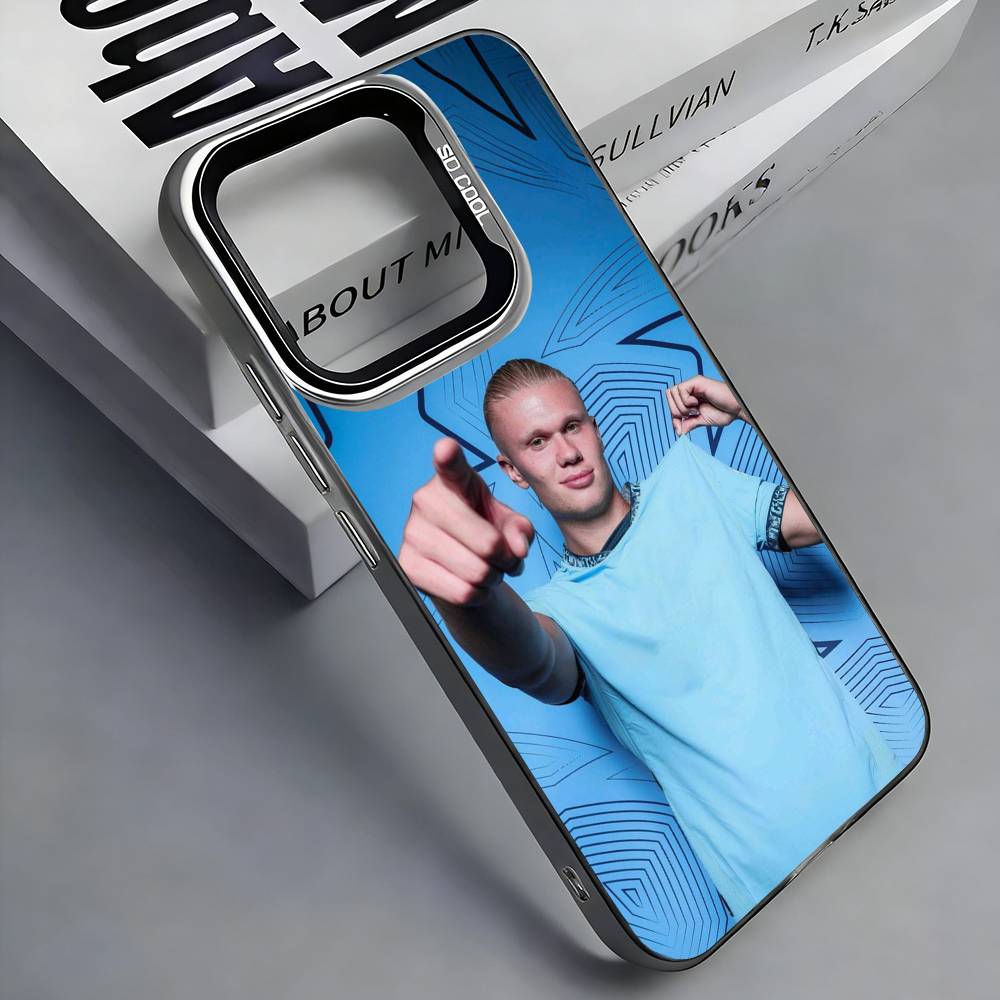Football E-Erling H-Haaland Colorful Silver Back Phone Case For IPhone 17 16 15 14 13 12 11 Plus Pro Max Plus iPhone15pro
Football E-Erling H-Haaland Colorful Silver Back Phone Case For IPhone 17 16 15 14 13 12 11 Plus Pro Max Plus iPhone15pro