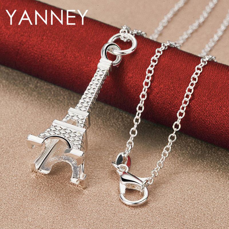 Charm 925 Sterling Silver 16-30 Exquisite Dragonfly Tower Necklace Women s Party Accessories Gift Wedding Elegant 40cm
Charm 925 Sterling Silver 16-30 Exquisite Dragonfly Tower Necklace Women s Party Accessories Gift Wedding Elegant 40cm
