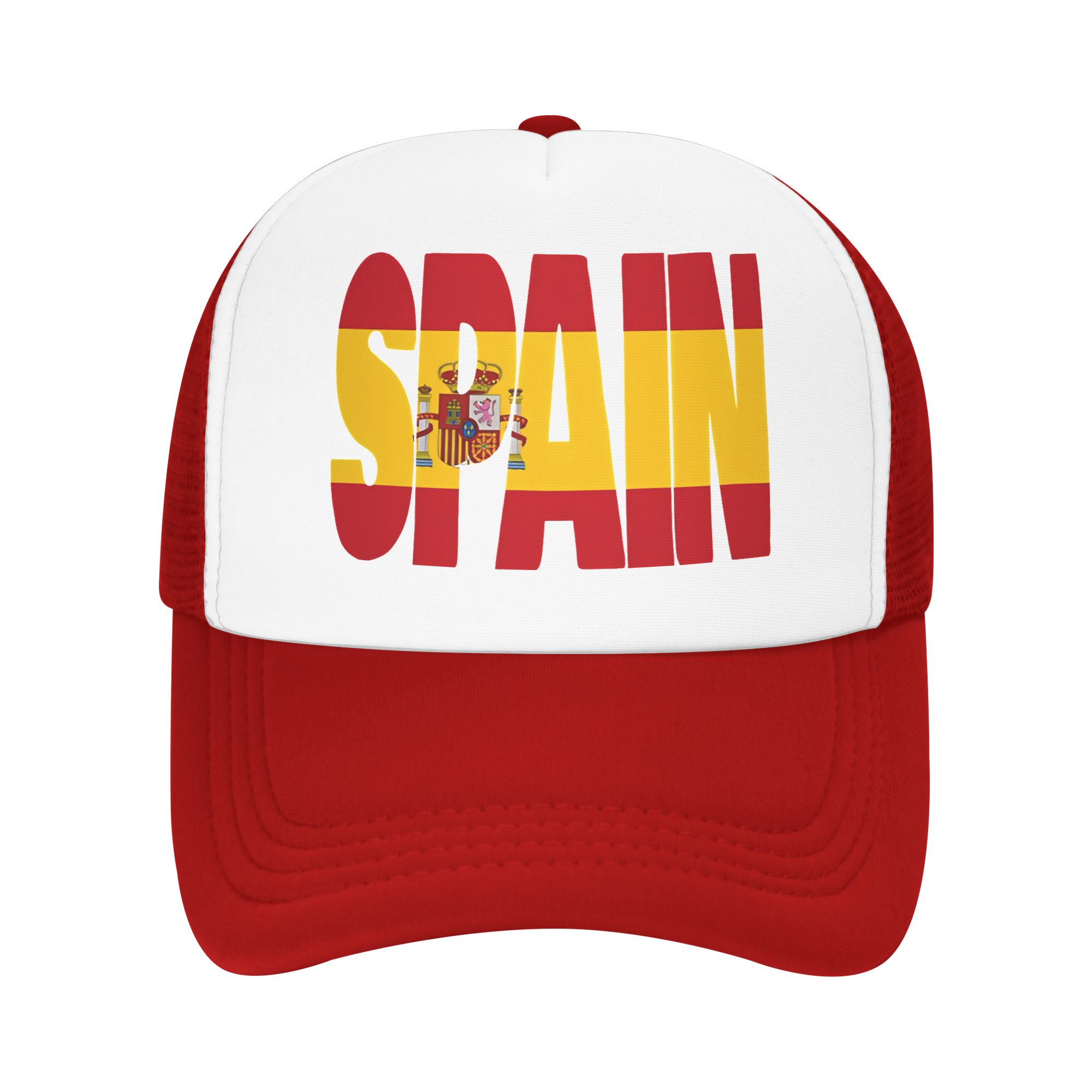 Summer Mesh Sun Hats The coat of arms of Spain Summer Baseball Cap Fashion Trucker Hat UnisexTeens Design Snapback Cap One Size
Summer Mesh Sun Hats The coat of arms of Spain Summer Baseball Cap Fashion Trucker Hat UnisexTeens Design Snapback Cap One Size