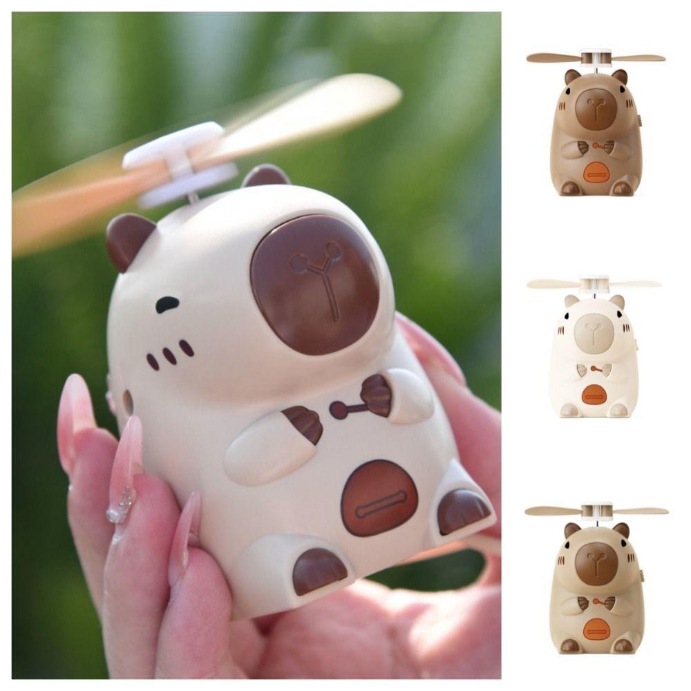 USB Rechargeable Cartoon Handheld Fan Lightweight Student Electric Fan Summer Outdoor глибокий кавового кольору
USB Rechargeable Cartoon Handheld Fan Lightweight Student Electric Fan Summer Outdoor глибокий кавового кольору