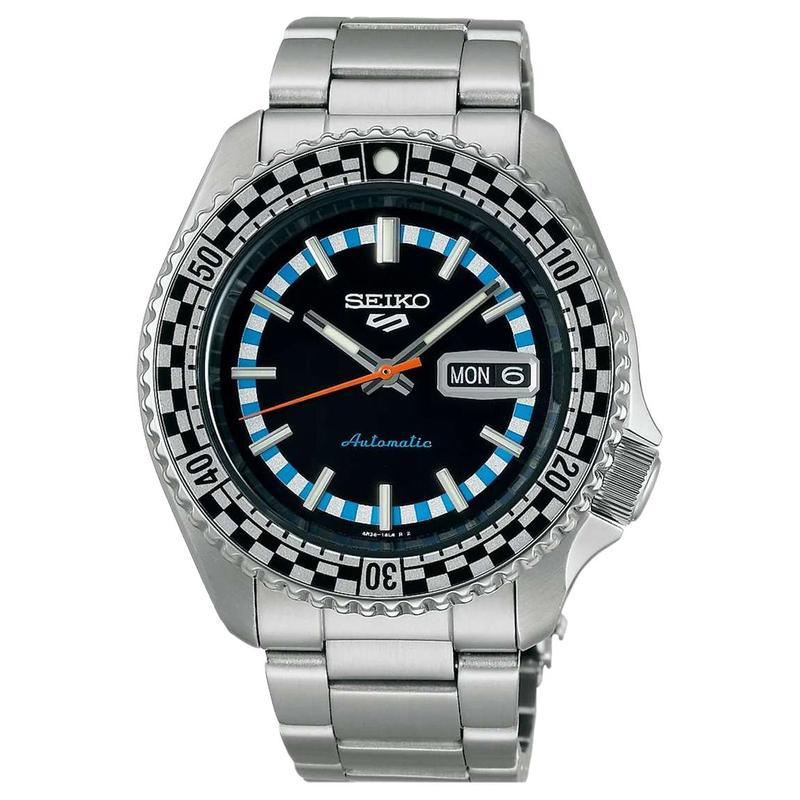 SEIKO 5 SPORTS series 100 meters waterproof Automatic Steel Strap 42.5mm same style for men and women black dial SRPK67K1 чорний
SEIKO 5 SPORTS series 100 meters waterproof Automatic Steel Strap 42.5mm same style for men and women black dial SRPK67K1 чорний