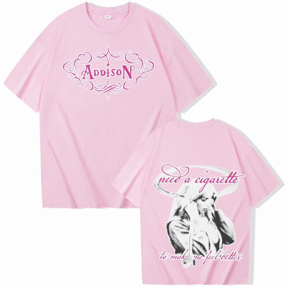 2025 2025 Addison Rae Tshirt Harajuku Oneck Casual Shirt Gift S
2025 2025 Addison Rae Tshirt Harajuku Oneck Casual Shirt Gift S