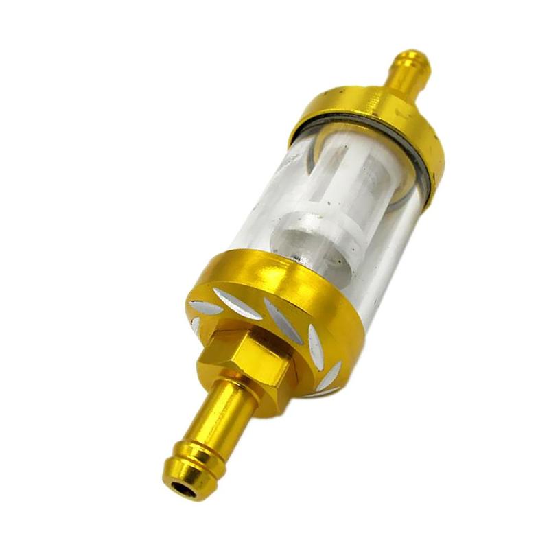 Washable Motorcycle Inline Fuel Filter Gold Aluminum Glass Mesh 8mm Universal Replacement for Scooter ATV Pit Bike
Washable Motorcycle Inline Fuel Filter Gold Aluminum Glass Mesh 8mm Universal Replacement for Scooter ATV Pit Bike