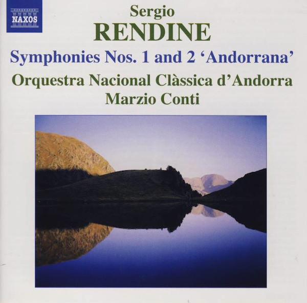 CD SERGIO RENDINE, ORQUESTRA NACIONAL - Symphonies Nos. 1 And 2 Andorrana 8572039 Naxos 2008 Europe ObiClassical Used
CD SERGIO RENDINE, ORQUESTRA NACIONAL - Symphonies Nos. 1 And 2 Andorrana 8572039 Naxos 2008 Europe ObiClassical Used