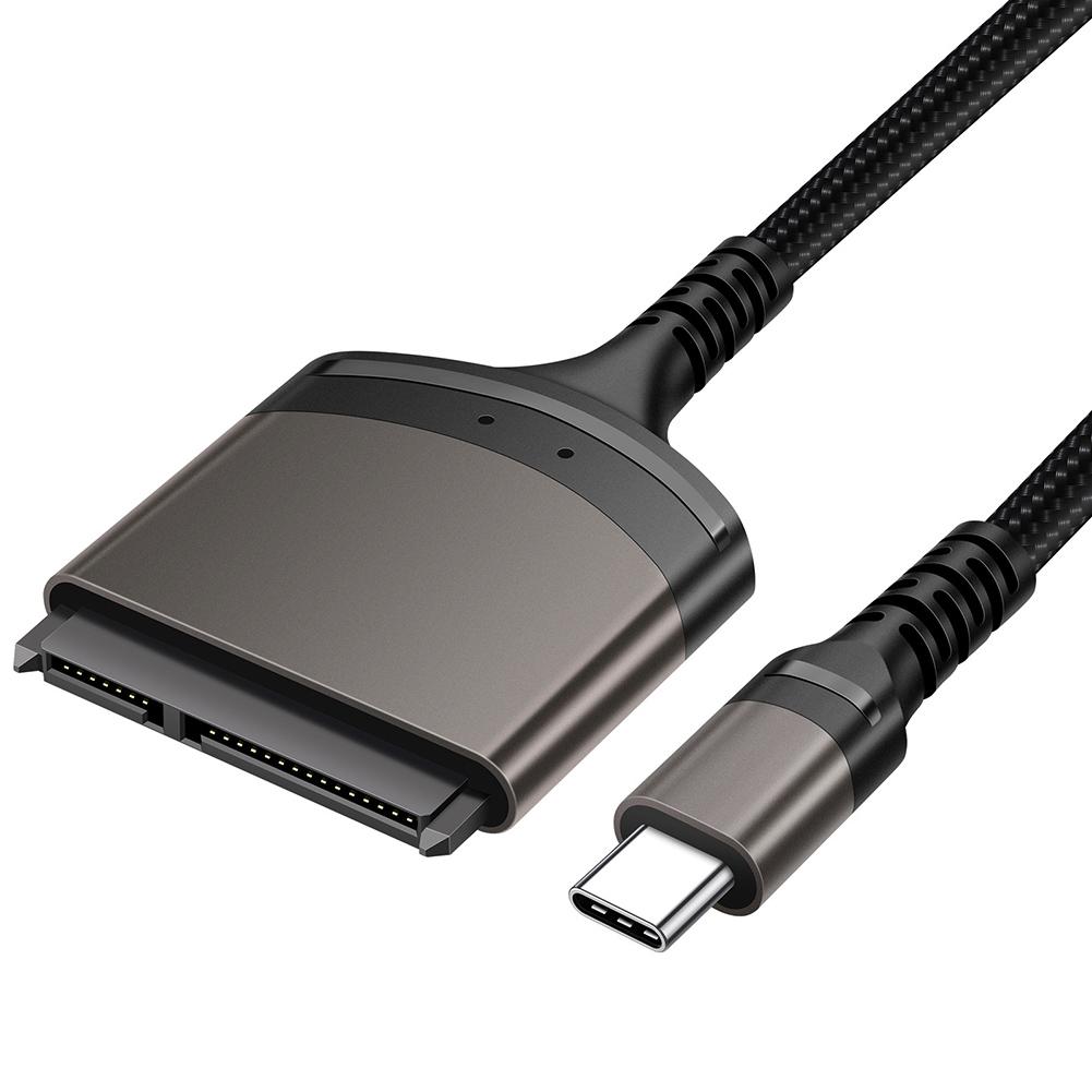 23 см USB 3.0/Type C на SATA Кабель-адаптер 7+15/22 Pin Компьютерный разъем Алюминиевый корпус Внешний конвертер для 2,5-дюймовых SSD HDD
23 см USB 3.0/Type C на SATA Кабель-адаптер 7+15/22 Pin Компьютерный разъем Алюминиевый корпус Внешний конвертер для 2,5-дюймовых SSD HDD