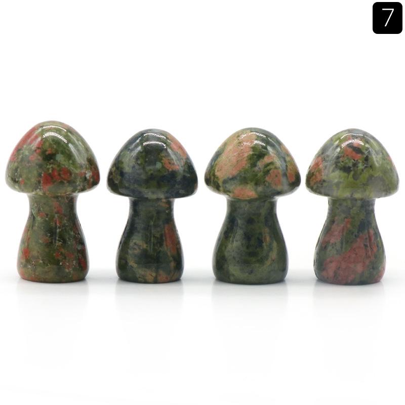 Natural Crystal Mushroom 35mm - DIY Micro Landscape Decoration Ornament for Garden Pot
Natural Crystal Mushroom 35mm - DIY Micro Landscape Decoration Ornament for Garden Pot