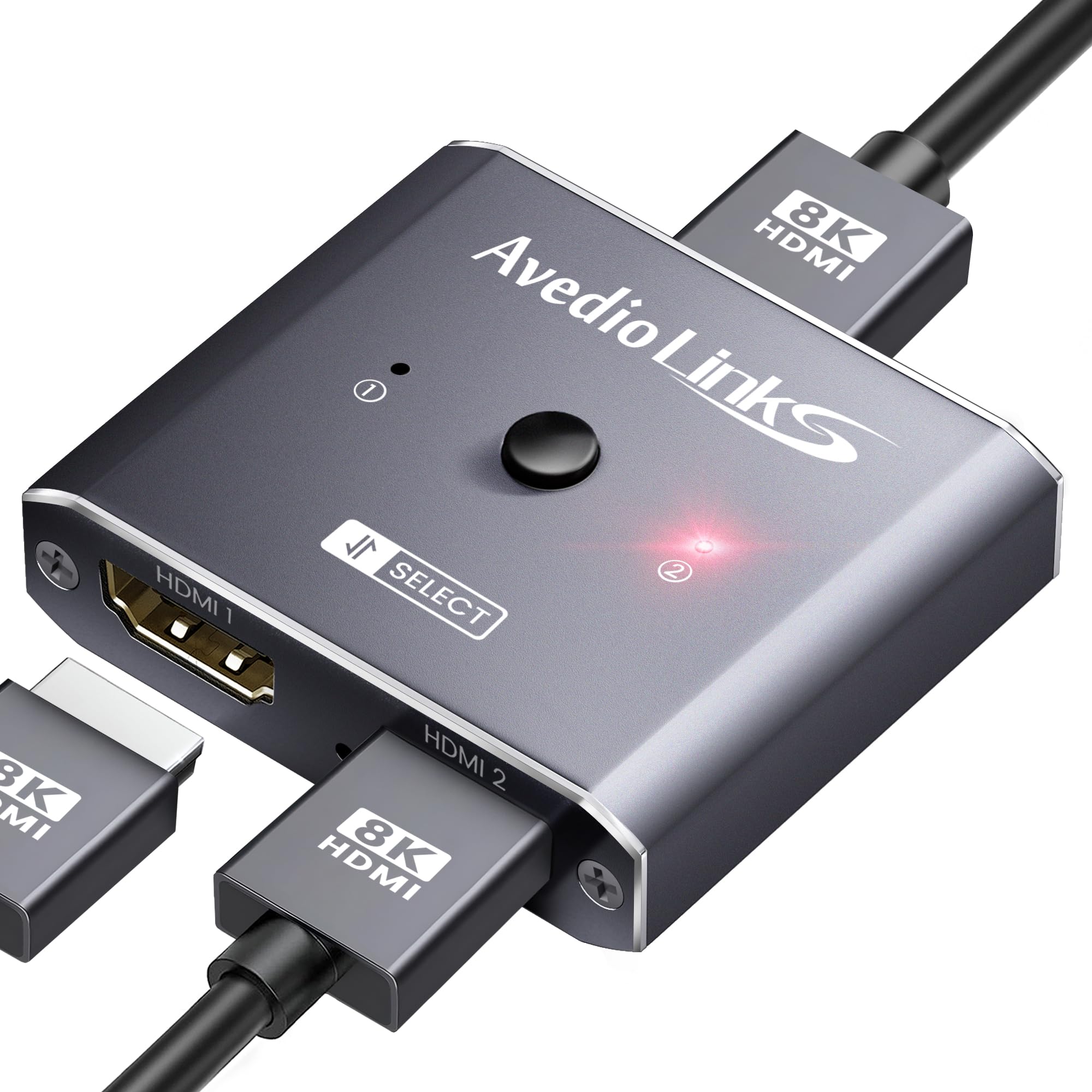 стабильный avedio links HDMI-селектор 2 входа 1 выход 1 вход 2 выхода HDMI-переключатель двунаправленный HDMI-переключатель совместимый Сверхвысокая скорость 48 Гбит/с серый
стабильный avedio links HDMI-селектор 2 входа 1 выход 1 вход 2 выхода HDMI-переключатель двунаправленный HDMI-переключатель совместимый Сверхвысокая скорость 48 Гбит/с серый