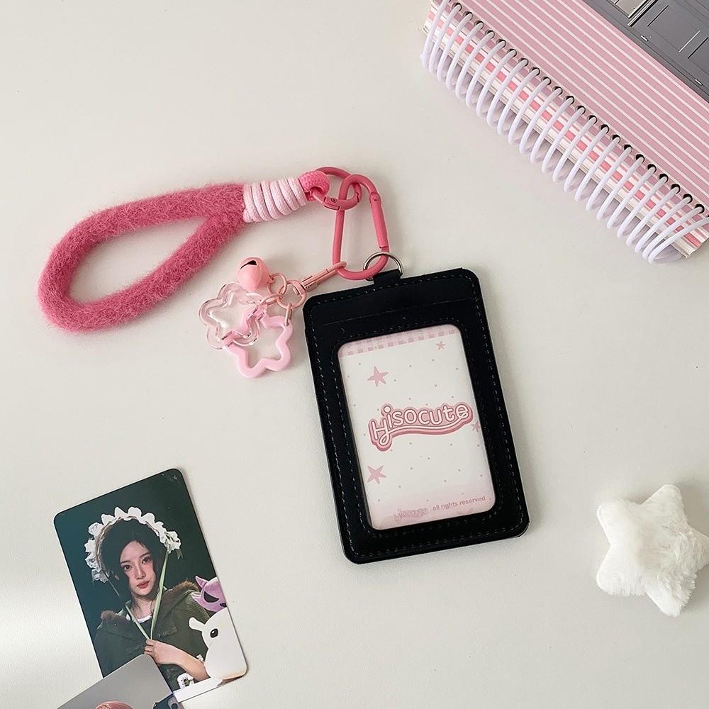Korean PU Leather Card Holder Double Card Slot with Lanyard ID Card Card Holder Card Bag
Korean PU Leather Card Holder Double Card Slot with Lanyard ID Card Card Holder Card Bag