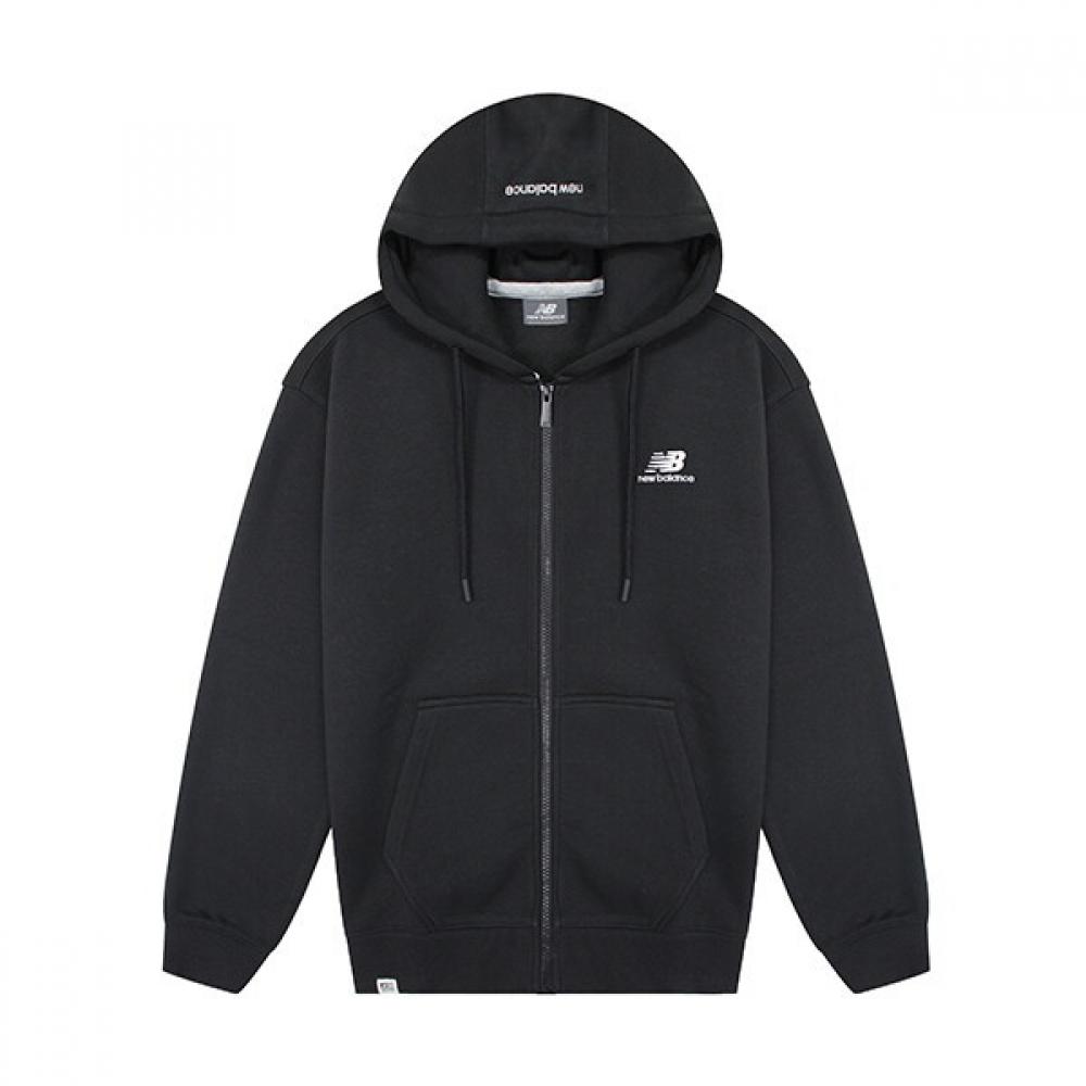 New Balance Basic Fleece Brushed Hooded Zip Up Jacket Black Nbmddb1053 19 NBMDDB105319/2XL (measured 110)
New Balance Basic Fleece Brushed Hooded Zip Up Jacket Black Nbmddb1053 19 NBMDDB105319/2XL (measured 110)