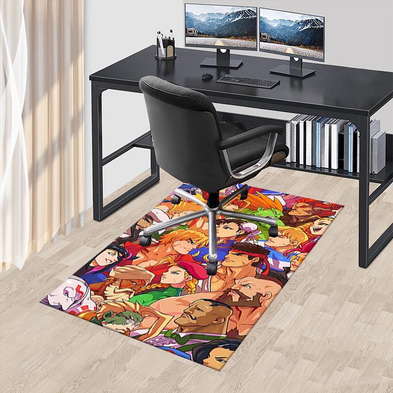 1pc Street Fighter Chun-Li Anime Cartoon Design Office Chair Mat Non-Slip Carpet for Home Decor, Gaming Room, Seasonal Gift.Y019 60cm by 90cm
1pc Street Fighter Chun-Li Anime Cartoon Design Office Chair Mat Non-Slip Carpet for Home Decor, Gaming Room, Seasonal Gift.Y019 60cm by 90cm