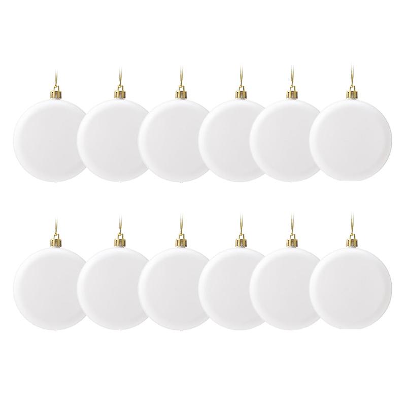 12 Pcs 3.15 Inch Blank White Matte Plastic Christmas Ball Ornament Flat Disc Tree Hanging Decor золотистый
12 Pcs 3.15 Inch Blank White Matte Plastic Christmas Ball Ornament Flat Disc Tree Hanging Decor золотистый