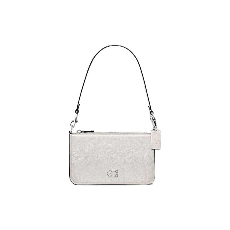 COACH Pouch 20 embossed lettering logo zipper cross-grain leather and canvas clutch bag hand shoulder bag small women s white білий
COACH Pouch 20 embossed lettering logo zipper cross-grain leather and canvas clutch bag hand shoulder bag small women s white білий