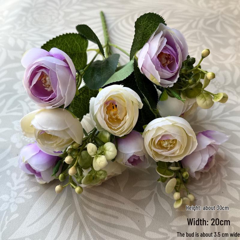 Artificial Wedding Bouquet: Rose & Chrysanthemum Ornament
Artificial Wedding Bouquet: Rose & Chrysanthemum Ornament