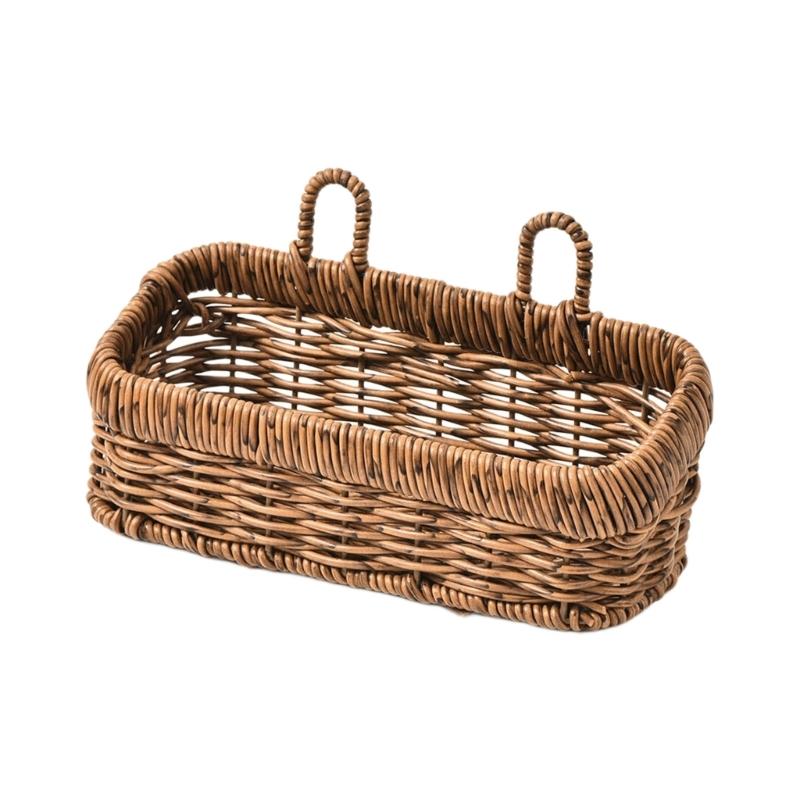 Decorative Plastic Rattan Wall Basket Handcrafted Storage Organizer For Indoor Wall And Small Spaces
Decorative Plastic Rattan Wall Basket Handcrafted Storage Organizer For Indoor Wall And Small Spaces