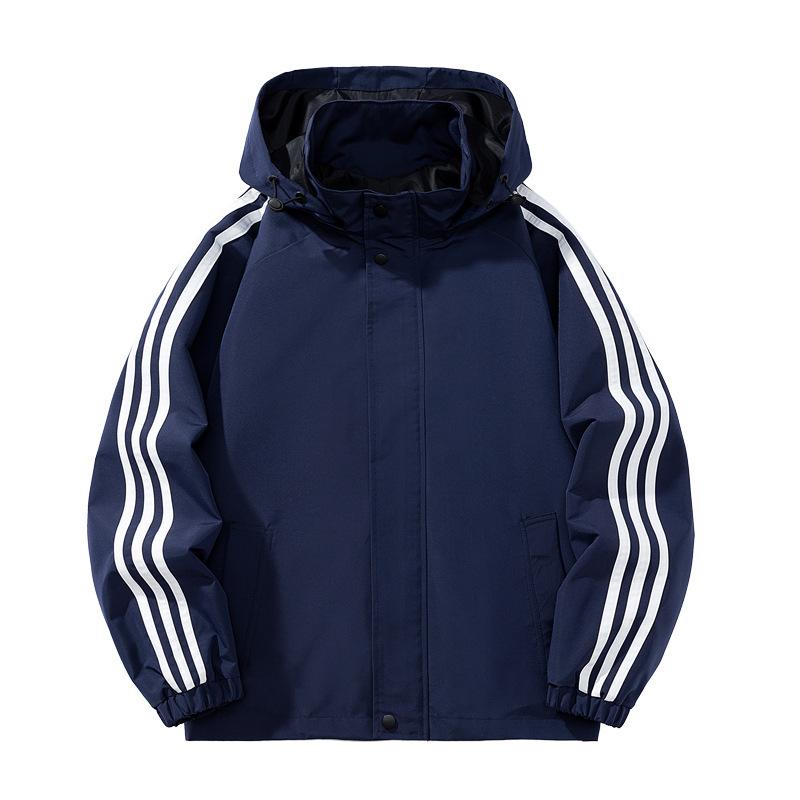 Шокирующая куртка Мужская весенне-осенняя куртка с капюшоном и тремя полосками Свободный повседневный спортивный осенний топ 5XL
Шокирующая куртка Мужская весенне-осенняя куртка с капюшоном и тремя полосками Свободный повседневный спортивный осенний топ 5XL