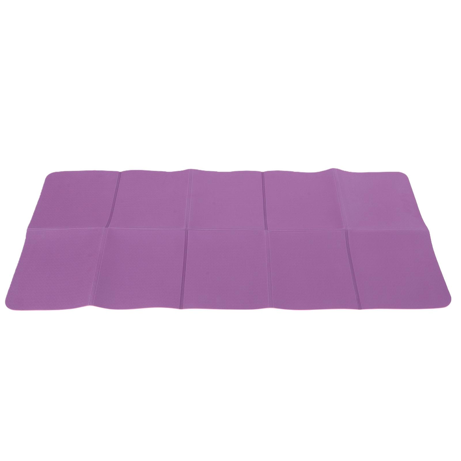 Fitness Mat TPE Multifunctional Foldable Double Sided Anti Slip Workout Mat for Dance Lunch Break Sports Deep Purple 183x80x0.6cm / 72.0x31.5x0.2in фиолетовый
Fitness Mat TPE Multifunctional Foldable Double Sided Anti Slip Workout Mat for Dance Lunch Break Sports Deep Purple 183x80x0.6cm / 72.0x31.5x0.2in фиолетовый