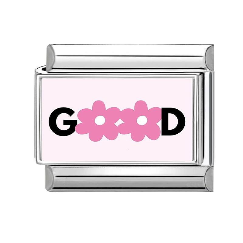 Fashion Pink Series Sun Lips Flower Girls Eyes Cat Love Italian Charm Links Fit 9mm Stainless Steel Bracelet DIY Making Jewelry
Fashion Pink Series Sun Lips Flower Girls Eyes Cat Love Italian Charm Links Fit 9mm Stainless Steel Bracelet DIY Making Jewelry