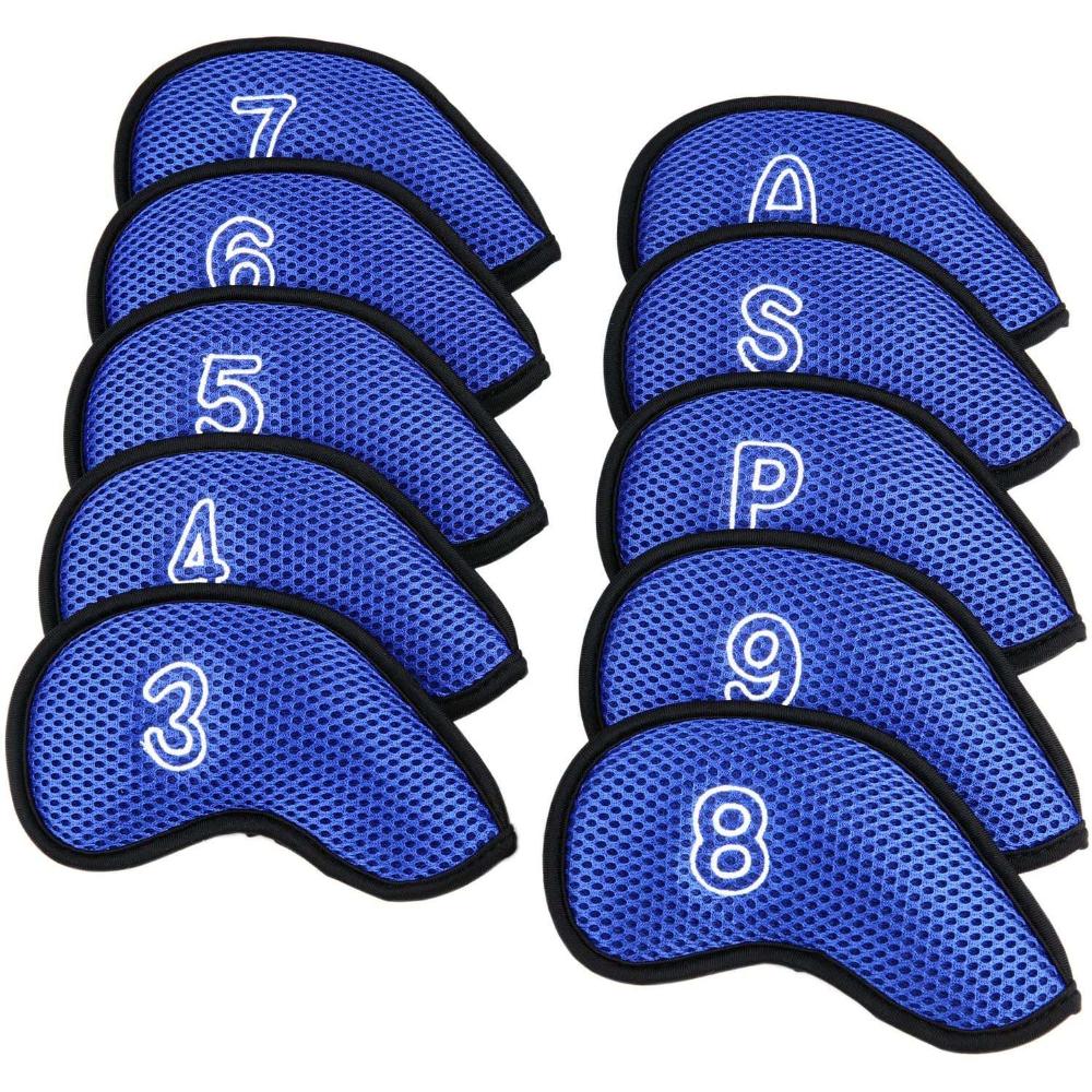 With Number Design Golf Putter Accessories Golf Club Cover Golf Iron Covers Set Golf Headcovers синій
With Number Design Golf Putter Accessories Golf Club Cover Golf Iron Covers Set Golf Headcovers синій