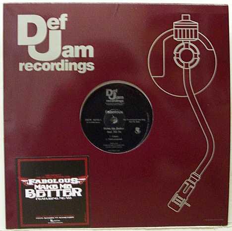 12inch Record FABOLOUS FT. NE-YO - Make Me Better B000902711 Def Jam Recordi 2007 US Rap & Hip-Hop/R&B Used
12inch Record FABOLOUS FT. NE-YO - Make Me Better B000902711 Def Jam Recordi 2007 US Rap & Hip-Hop/R&B Used