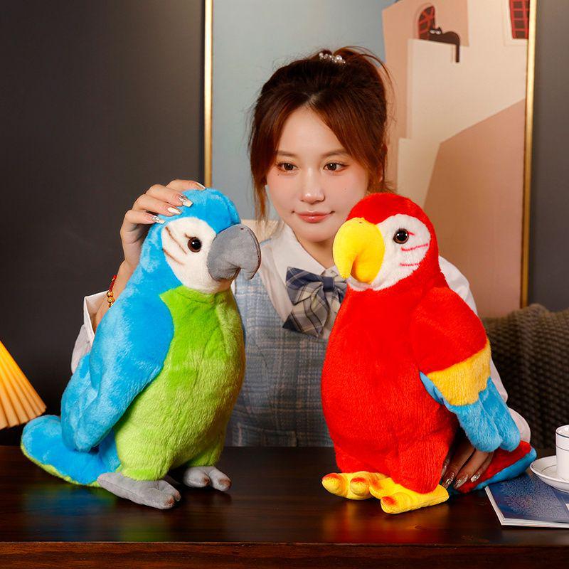 Colorful Realistic Parrot Plush Toy - Super Cute Pug Doll for Kids Birthday Gift Standard
Colorful Realistic Parrot Plush Toy - Super Cute Pug Doll for Kids Birthday Gift Standard