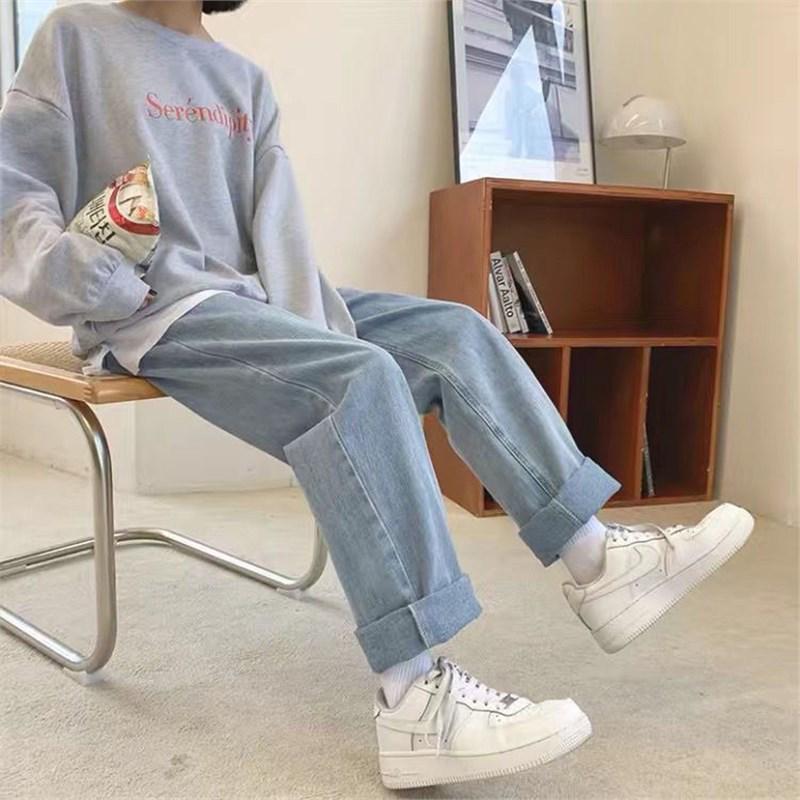 High-Waisted Velvet-Lined Wide-Leg Denim Pants, Korean Style, Women’s 2025 Fashion, Loose Slim Fit, Floor-Length 2XL
High-Waisted Velvet-Lined Wide-Leg Denim Pants, Korean Style, Women’s 2025 Fashion, Loose Slim Fit, Floor-Length 2XL
