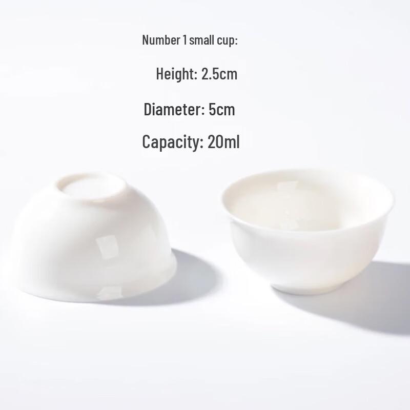 Белый фарфоровый чайный стаканчик Дэхуа для кунг-фу
Белый фарфоровый чайный стаканчик Дэхуа для кунг-фу