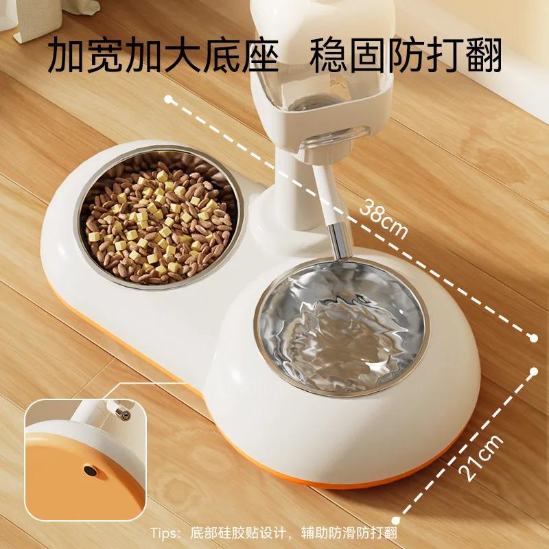 Dog Drinker Vertical Automatic Drinker Adjustable Feeding Double Bowl Pet Stainless Steel Anti-Tipping Double Dog Bowl
Dog Drinker Vertical Automatic Drinker Adjustable Feeding Double Bowl Pet Stainless Steel Anti-Tipping Double Dog Bowl