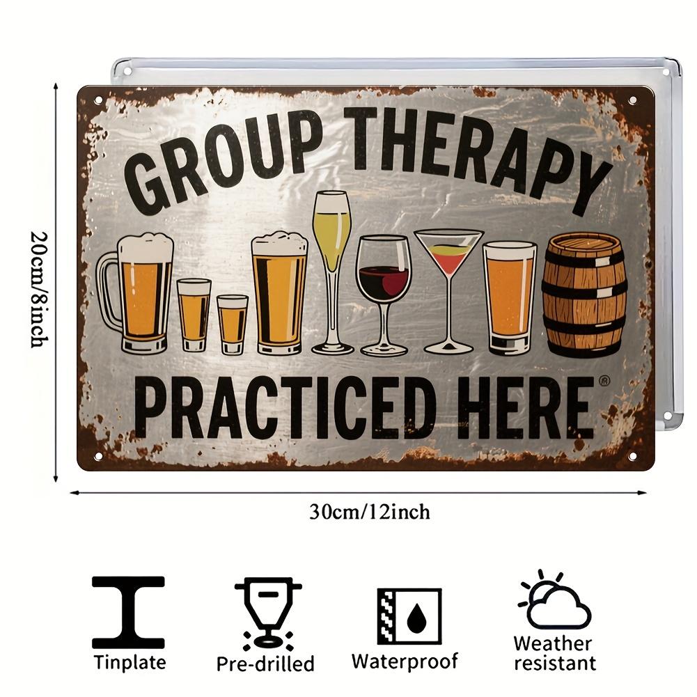 Vintage Rustic Iron Sign Humorous Group Relaxation Exercises Here Ideal for Garage Club Game Room and Recreation Spot Decor 20x30cm(7.8x11.8inch)
Vintage Rustic Iron Sign Humorous Group Relaxation Exercises Here Ideal for Garage Club Game Room and Recreation Spot Decor 20x30cm(7.8x11.8inch)