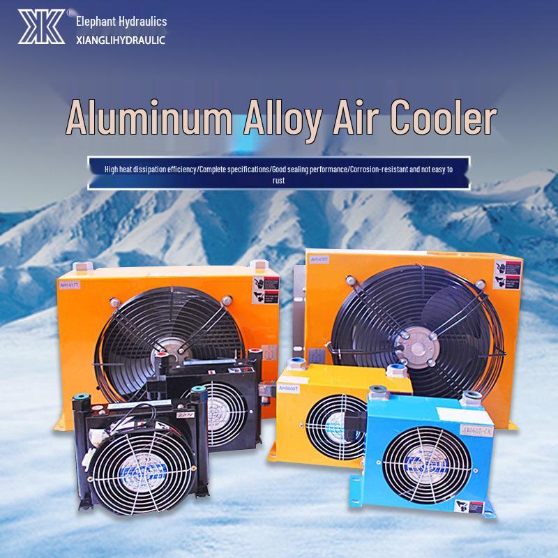 High-Efficiency Energy-Saving Hydraulic Air-Cooled Radiator Oil Cooler Heat Exchanger AH0607T Dual Voltage
High-Efficiency Energy-Saving Hydraulic Air-Cooled Radiator Oil Cooler Heat Exchanger AH0607T Dual Voltage