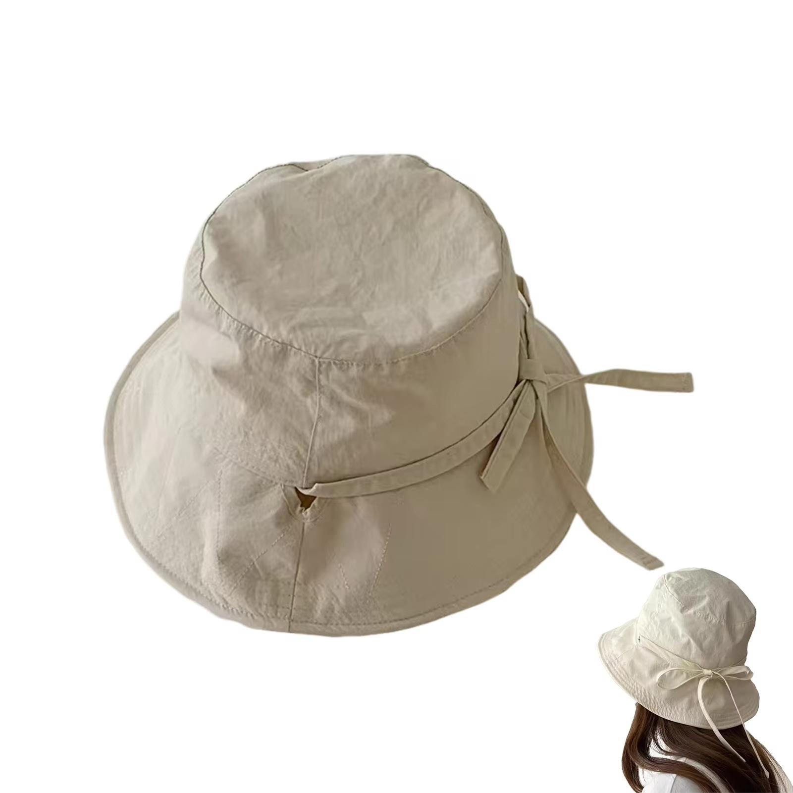 Soft cotton solid women s drawstring sun protection wide-brim fisherman hat, summer wide-brim beach travel bucket hat бежевий
Soft cotton solid women s drawstring sun protection wide-brim fisherman hat, summer wide-brim beach travel bucket hat бежевий