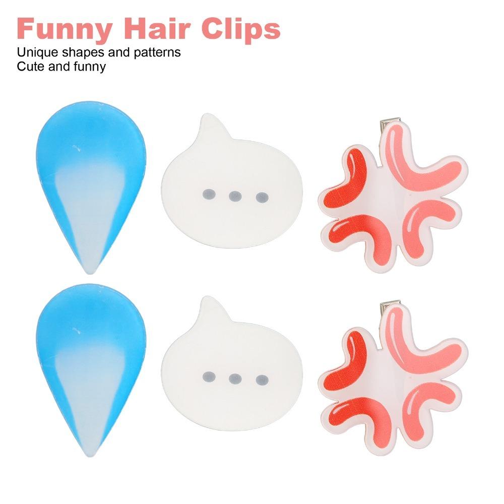 Droplet Shape Funny Shaped Hair Clips Funny Shaped Cute Hair Clips Hair Accessories Daily Wear
Droplet Shape Funny Shaped Hair Clips Funny Shaped Cute Hair Clips Hair Accessories Daily Wear