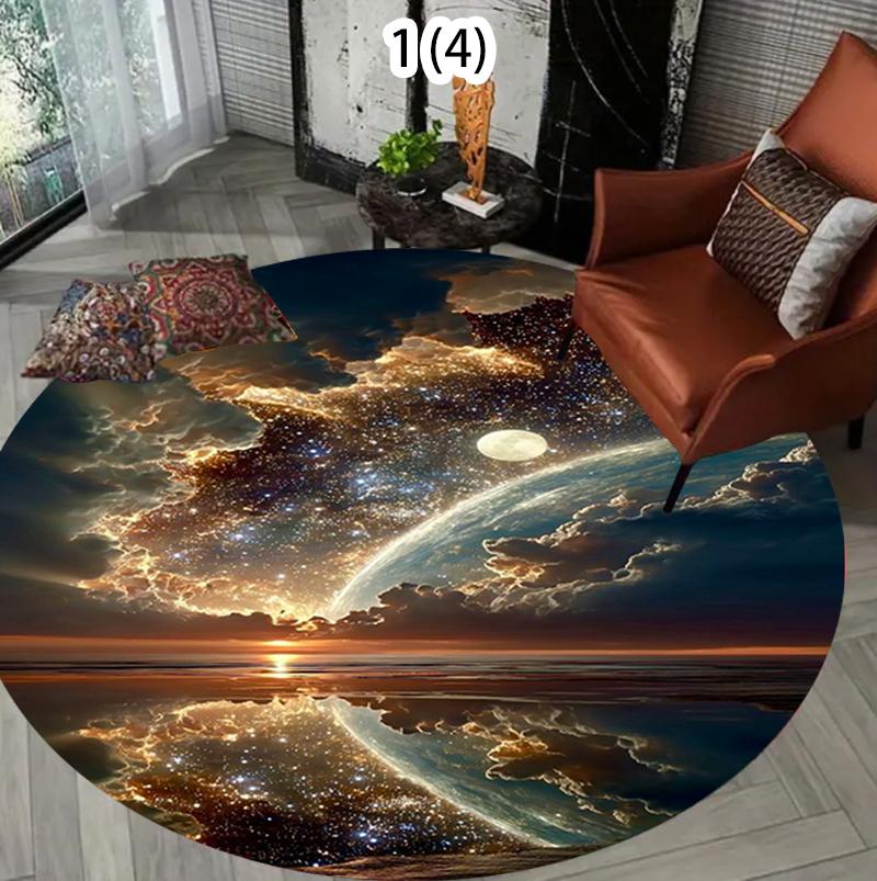 Sunset Sunset Printed Carpet Illustration Style Decorative Floor Protection Pad Living Room Bedroom Entrance Anti Slip Rug 100cm x 100cm
Sunset Sunset Printed Carpet Illustration Style Decorative Floor Protection Pad Living Room Bedroom Entrance Anti Slip Rug 100cm x 100cm